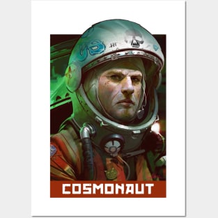 Cosmonaut Posters and Art